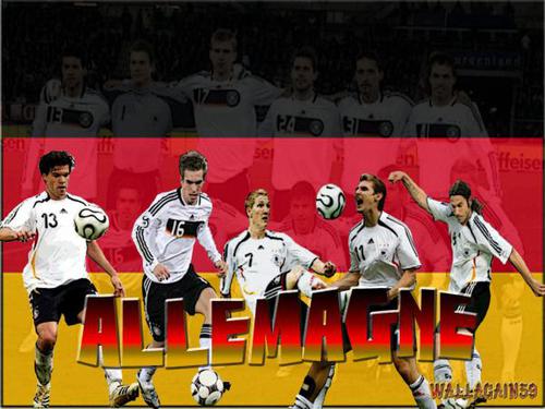 Les footballeurs Allemands
