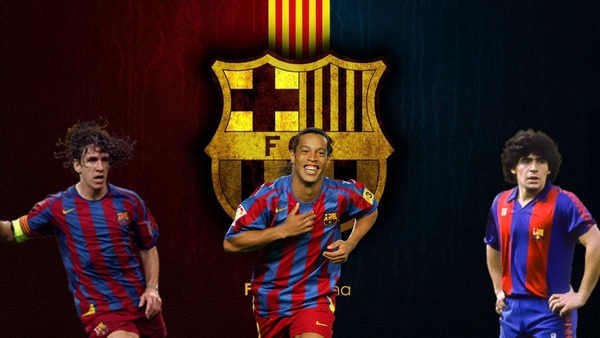 Les anciennes gloires du Barça