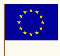 Les drapeaux de l'Europe