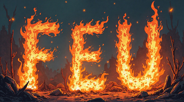 Autour du mot "Feu" - 18A