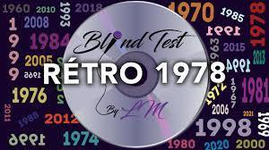 Blind Test : Les tubes de 1978 (niveau 1 duo)