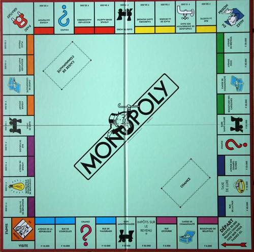Culture générale avec les cases du Monopoly classique (2) - 3A