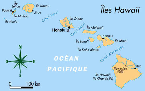 Hawaii : ses volcans (3) 'Le Loihi' et 'Le Kilauea' - 2A