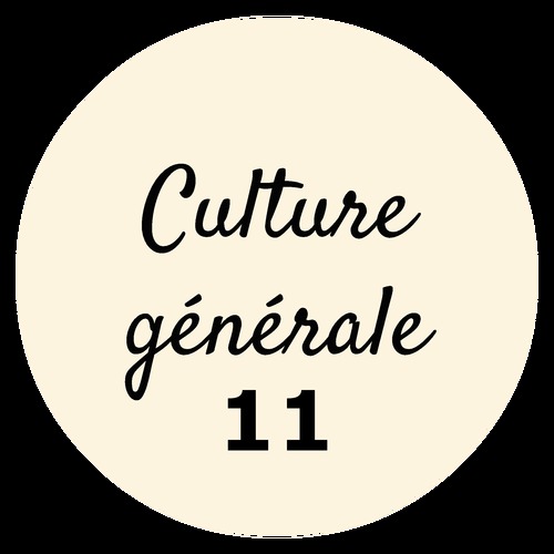Culture générale (11) - 9A