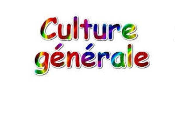 Culture générale 3 - 2A