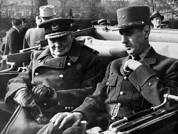 Hommage à l'amiral Philippe de Gaulle