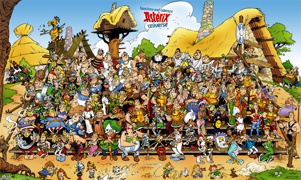 Connais-tu les personnages Asterix et Obelix ?