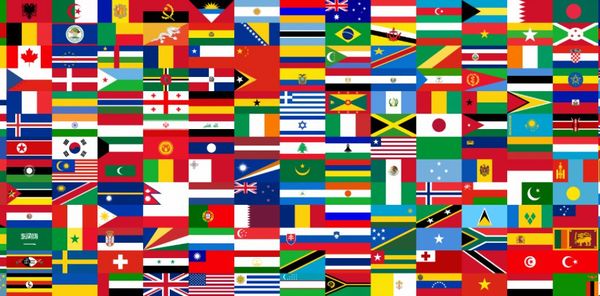 A quels pays appartiennent ces drapeaux ?