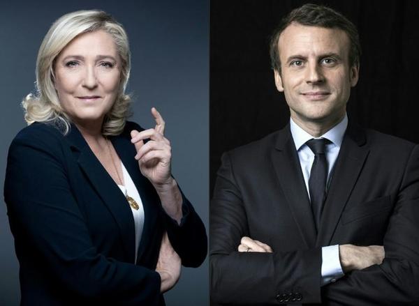 Emmanuel Macron ou Marine Le Pen - 9A