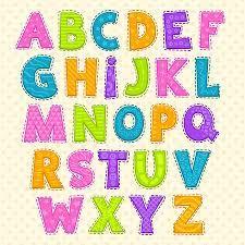Les lettres de l'alphabet
