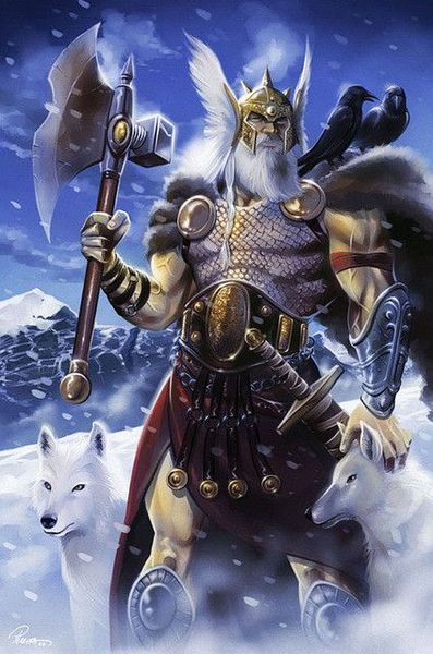 Mythologie les dieux Vikings