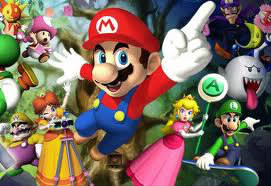Les personnages des jeux Mario