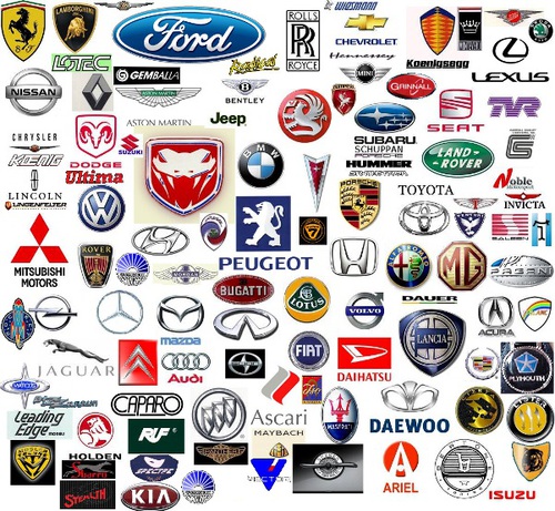 Les voitures et les marques