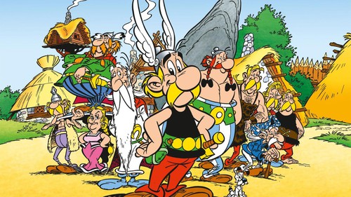 Les personnages d'Asterix