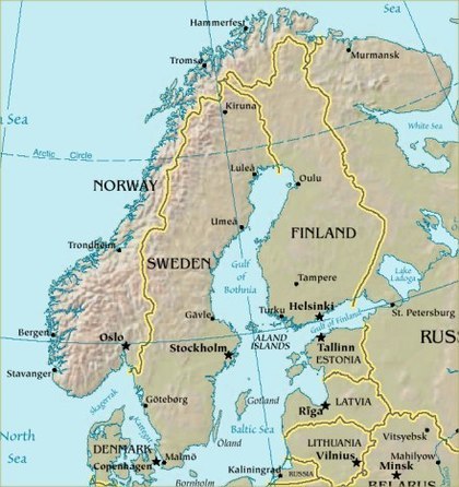 Les villes de Scandinavie (3)