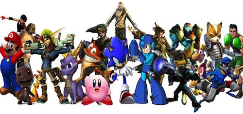 Les personnages des jeux vidéos 2