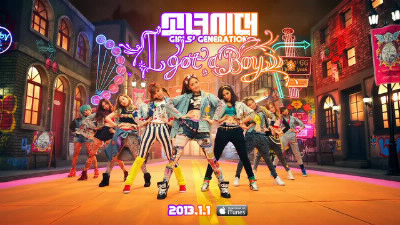 Girls' Generation k-pop groupe