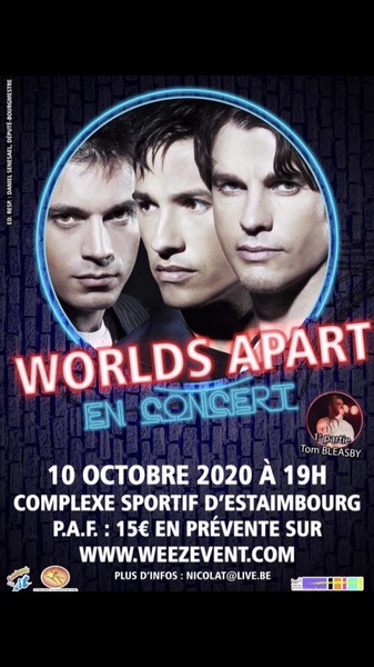 Concert des Worlds Apart (Estaimbourg)