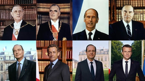Les présidents de la république française