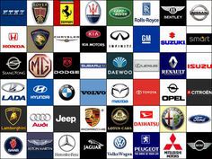 Les logos de voiture