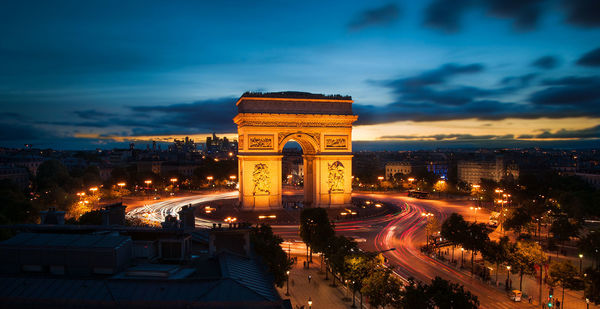 L'Arc de Triomphe à Paris - 2A