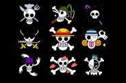 One Piece : les drapeaux pirates