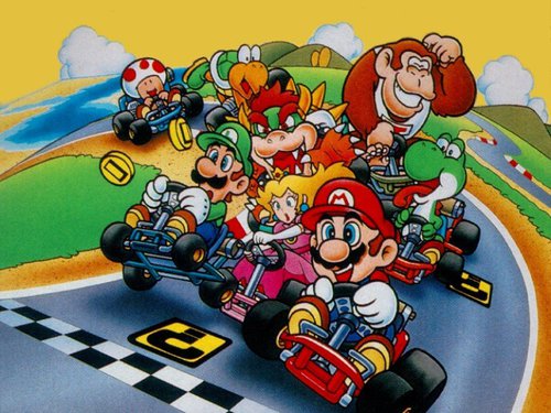 Mario kart la série