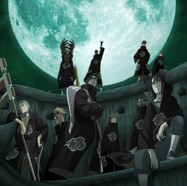 Naruto Les membres de Akatsuki