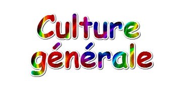 Culture générale (4) - 12A