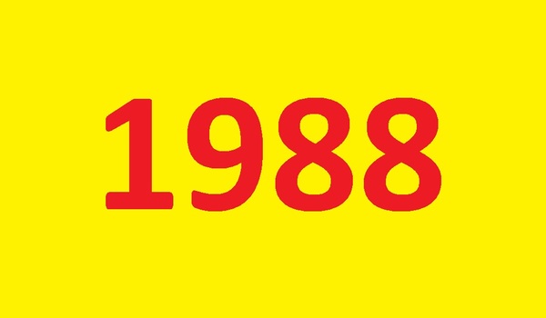 Les chansons de l'année 1988 (1) - 8A