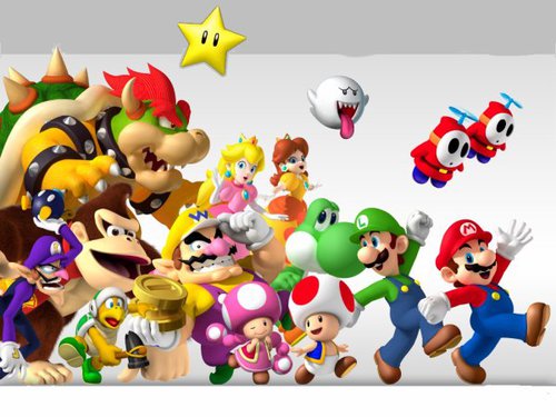 Les personnages de Mario 2
