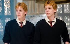 Les personnages : Fred et George Weasley