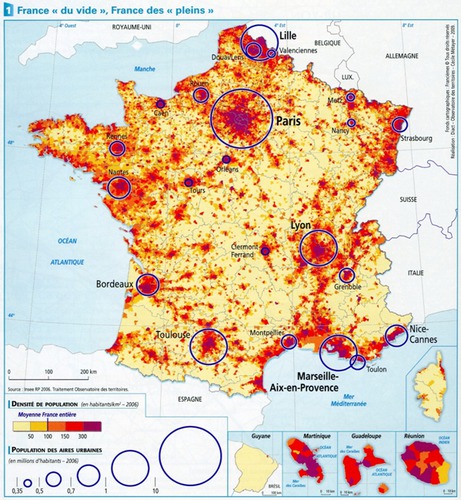 La France, un territoire sous influence urbaine