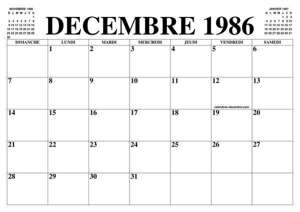 Novembre 1986