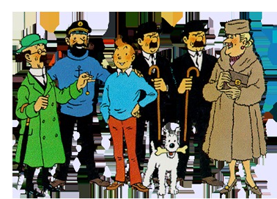 Tintin en images