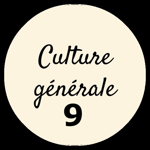 Culture générale - 9