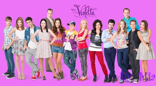 Tous les personnages de Violetta