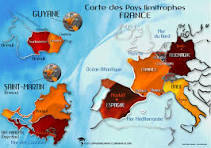 La France et les pays frontaliers