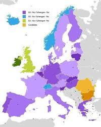 European Union: Capitals, countrys, languages and number of inhabitants