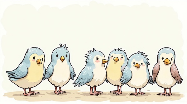 Expressions avec des oiseaux - 18A