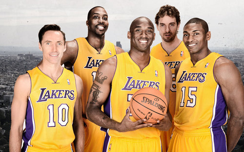 Basket ball Lakers