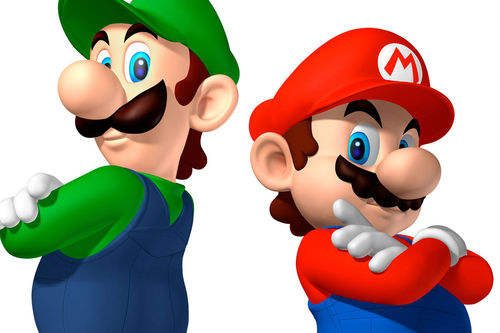 Luigi clash mario