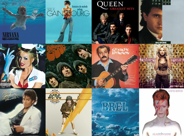 Pochettes d'albums