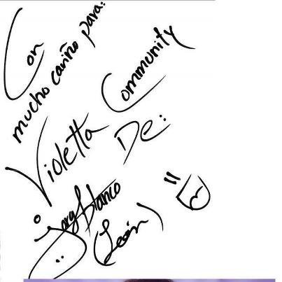 Подпись на имя Виолетта