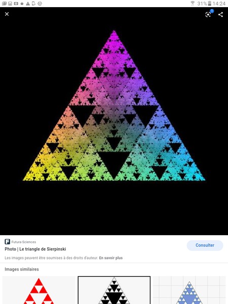 La surface des triangles