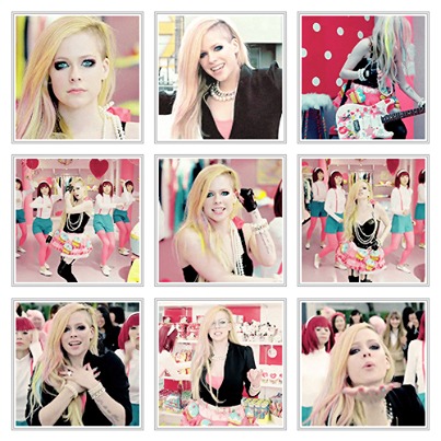 Avril Lavigne et autres stars.