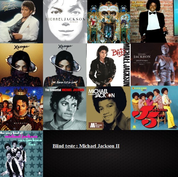 Blind Test : Michael Jackson II