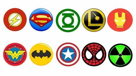 Logos de super héros