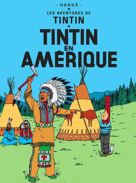 Sur les détails albums de Tintin : Tintin en Amérique (4) - 17A