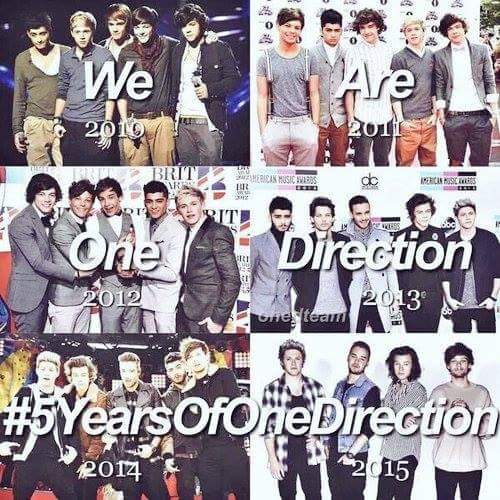 One Band, One Dream, One direction
